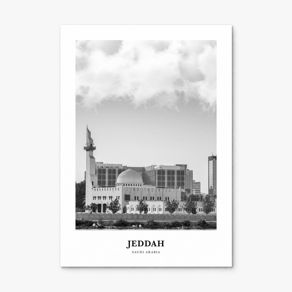 Jeddah Classic Poster, print only (unframed)