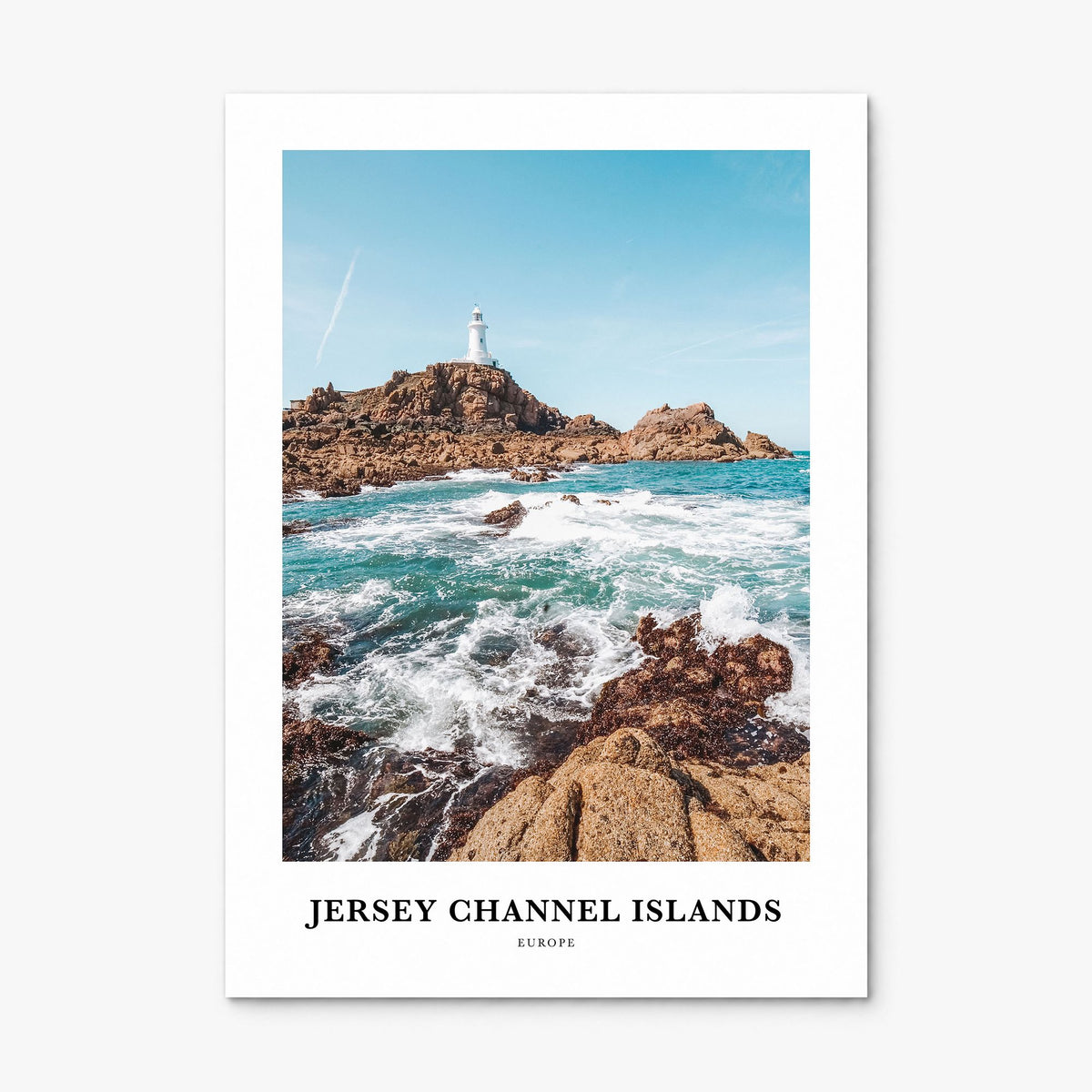 Jersey, Channel Islands Classic No 1 Poster, print only (unframed)