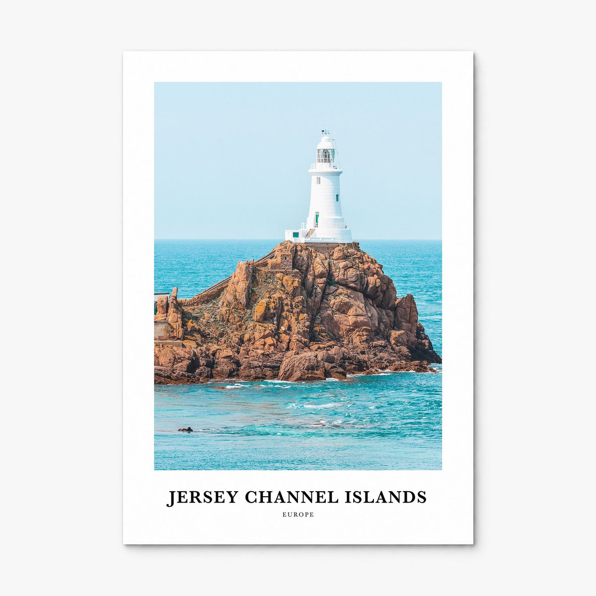 Jersey, Channel Islands Classic No 2 Poster, print only (unframed)
