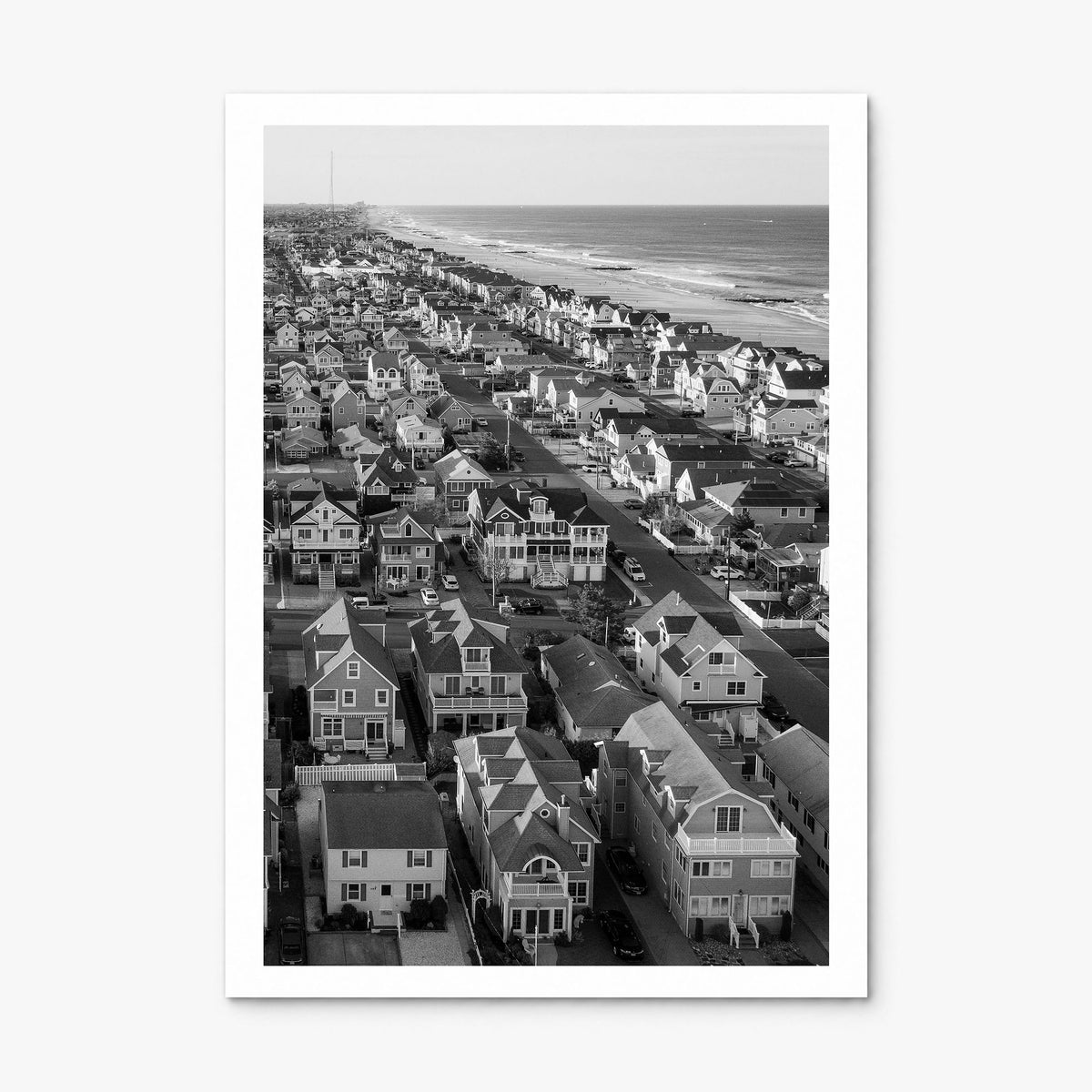 Jersey Shore Photo Poster, print only (unframed), white border