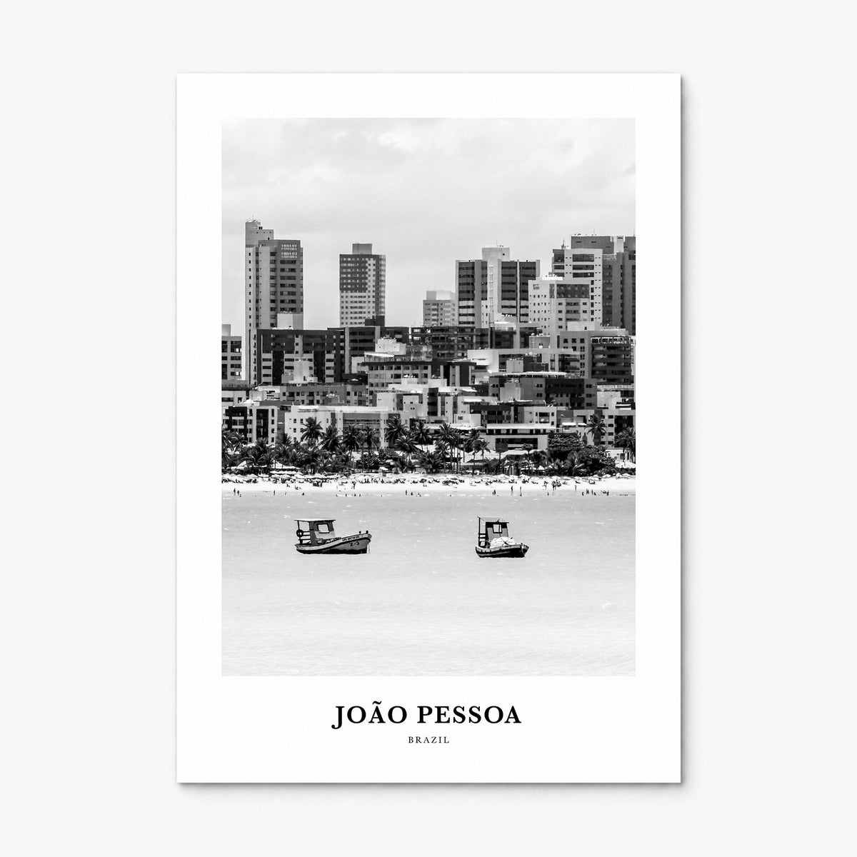 João Pessoa Classic Poster, print only (unframed)