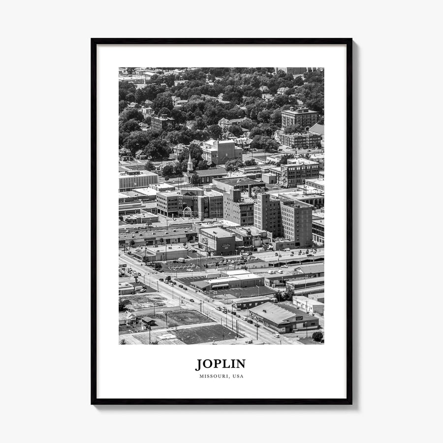 Joplin Classic Poster, framed poster mockup