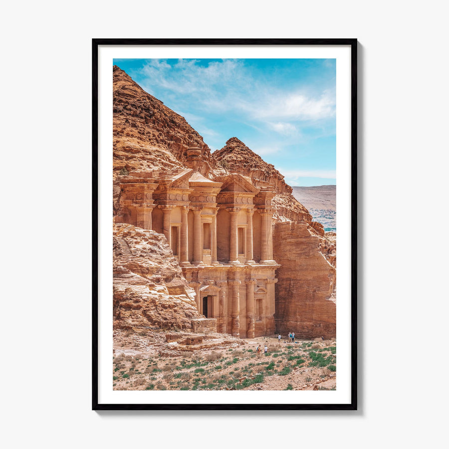 Jordan Photo Poster, framed poster mockup, white border