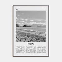 Juneau No 2 Poster None / 8x12 in Nbourhood Travel B&W Poster