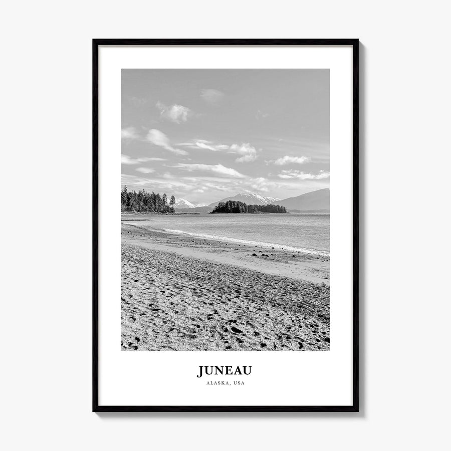 Juneau Classic No 1 Poster, framed poster mockup