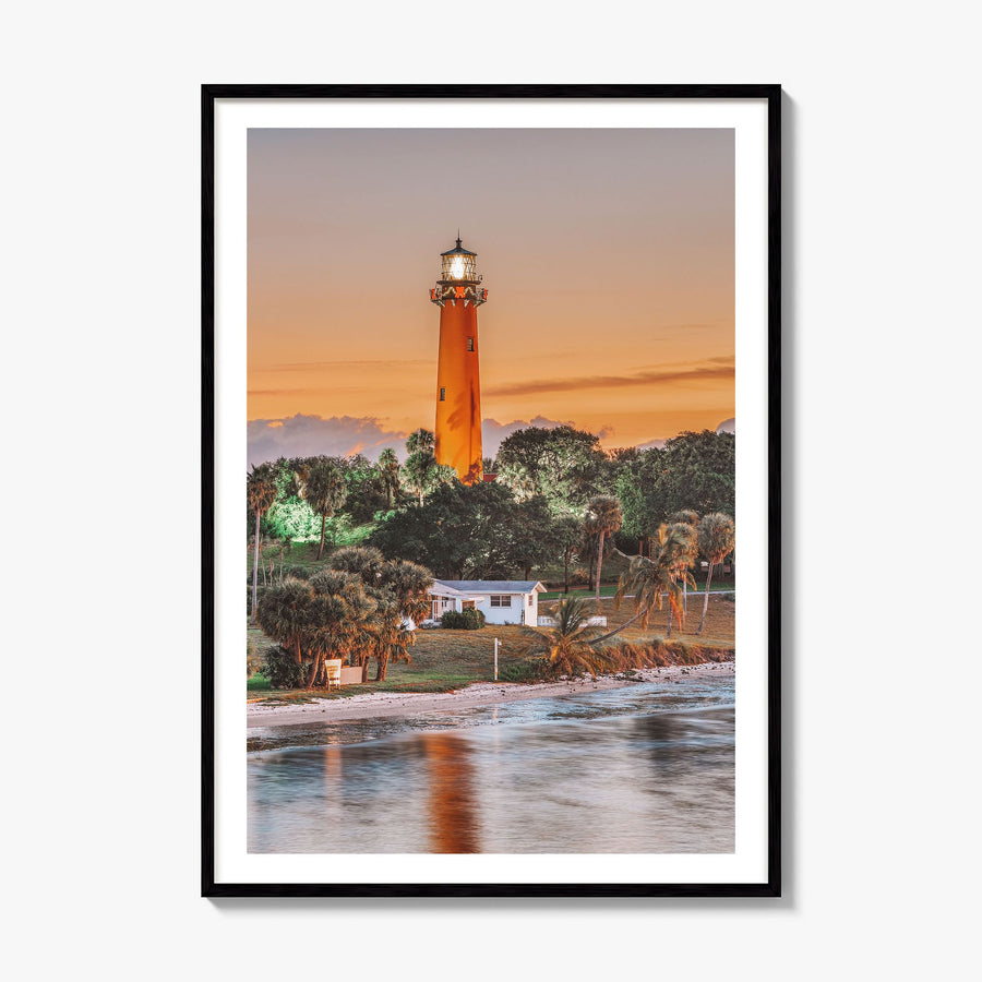 Jupiter Photo No 1 Poster, framed poster mockup, white border