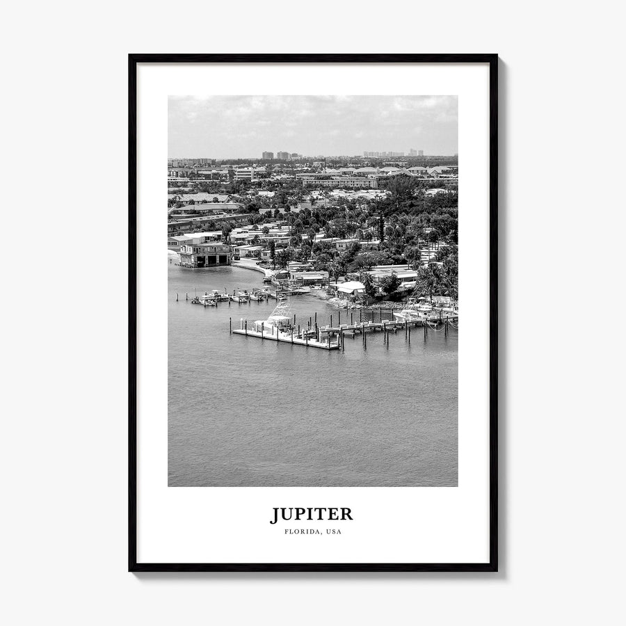 Jupiter Classic Poster, framed poster mockup