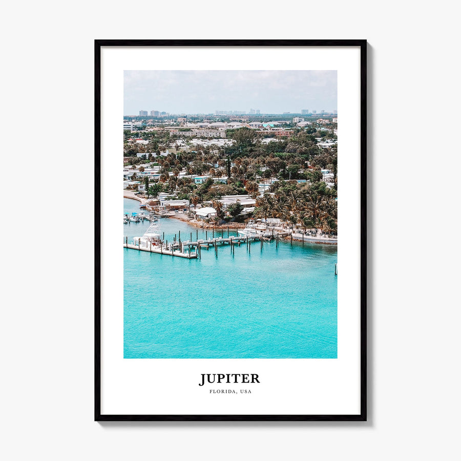 Jupiter Classic Poster, framed poster mockup