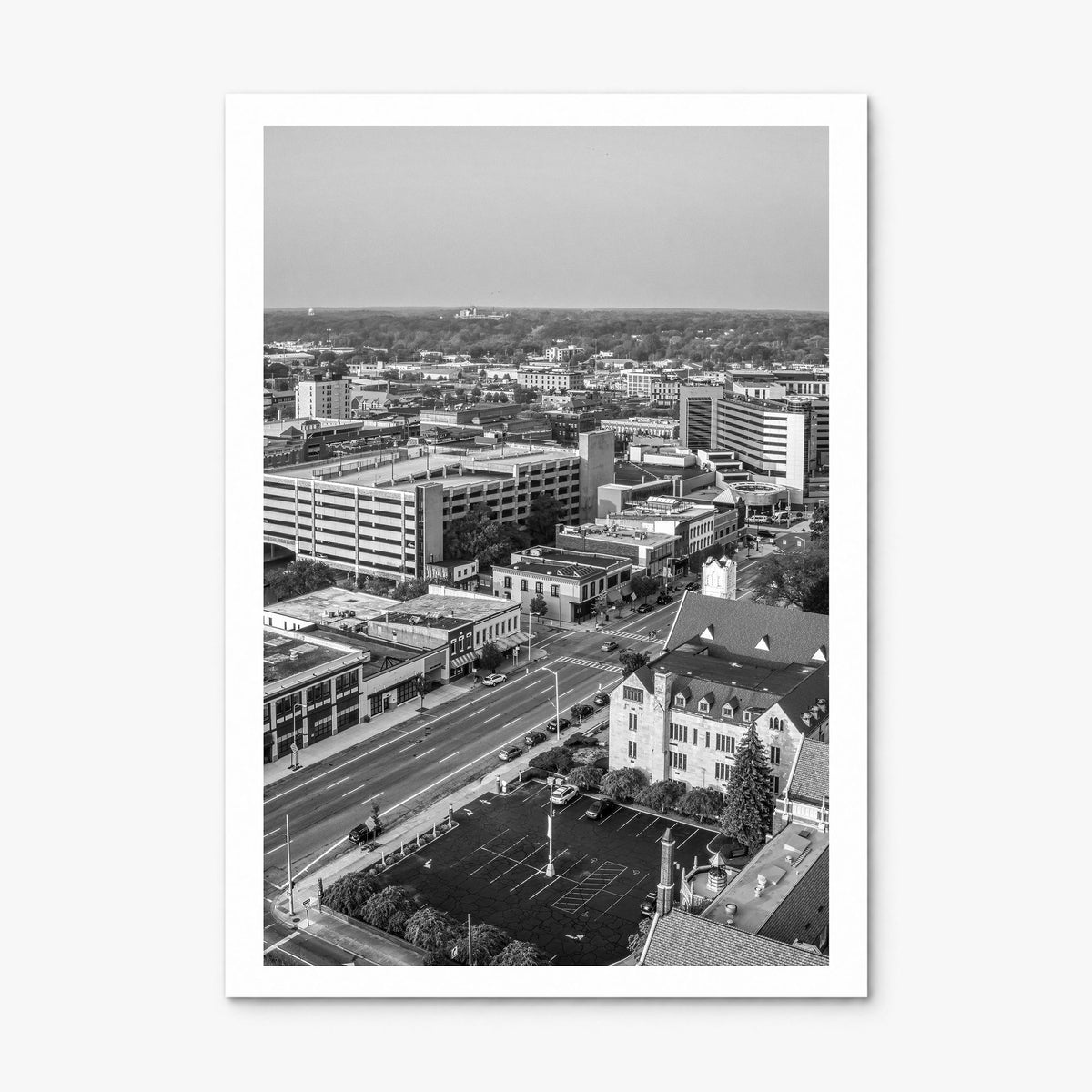 Kalamazoo Photo Poster, print only (unframed), white border