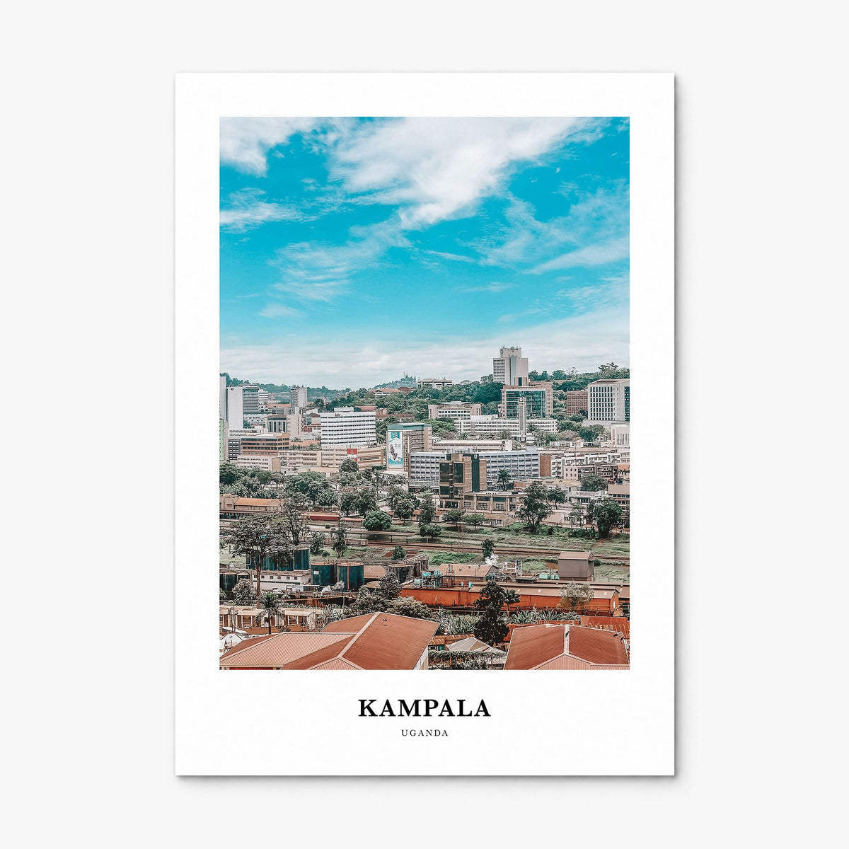 Kampala Classic Poster, print only (unframed)