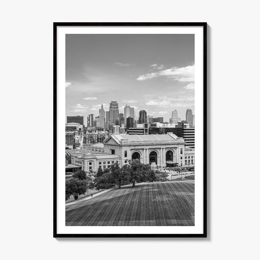 Kansas City, Missouri Photo No 1 Poster, framed poster mockup, white border