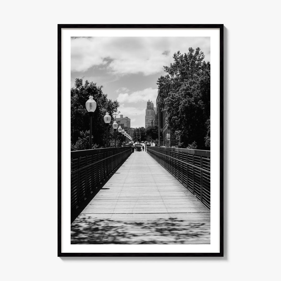Kansas City, Missouri Photo No 3 Poster, framed poster mockup, white border
