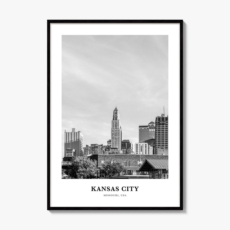 Kansas City, Missouri Classic No 1 Poster, framed poster mockup
