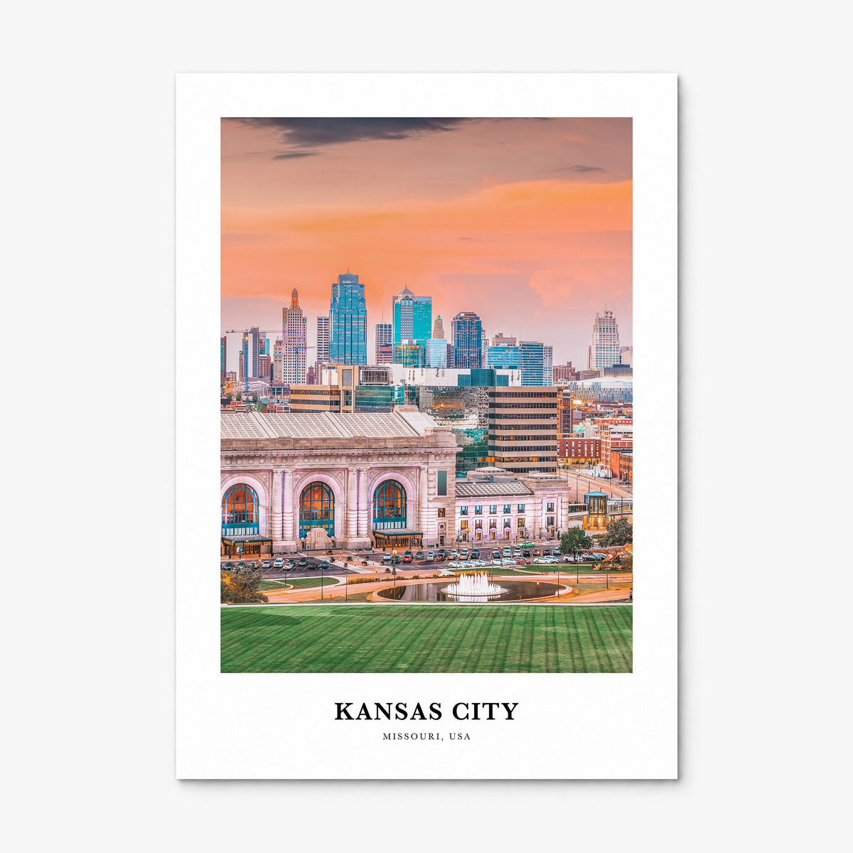 Kansas City, Missouri Classic No 1 Poster, print only (unframed)