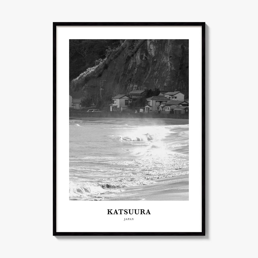 Katsuura Classic Poster, framed poster mockup