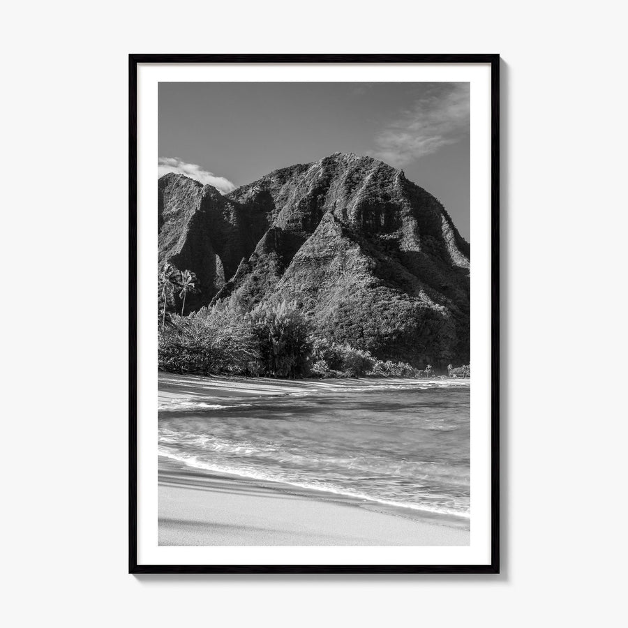 Kauai Photo Poster, framed poster mockup, white border