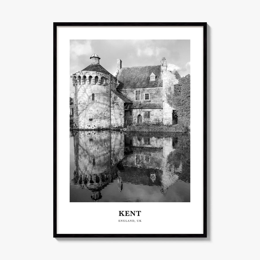 Kent Classic Poster, framed poster mockup