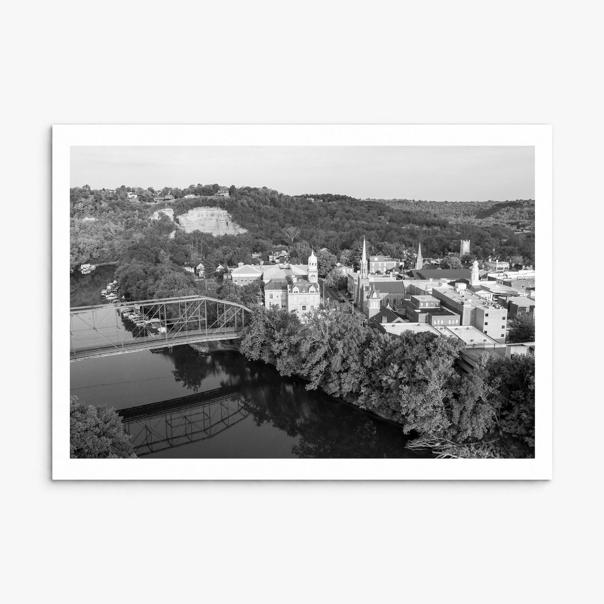 Kentucky Photo Poster, print only (unframed), white border