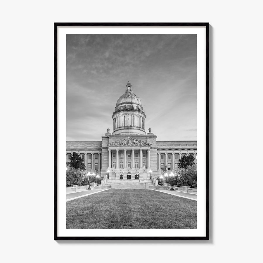 Kentucky Photo Poster, framed poster mockup, white border