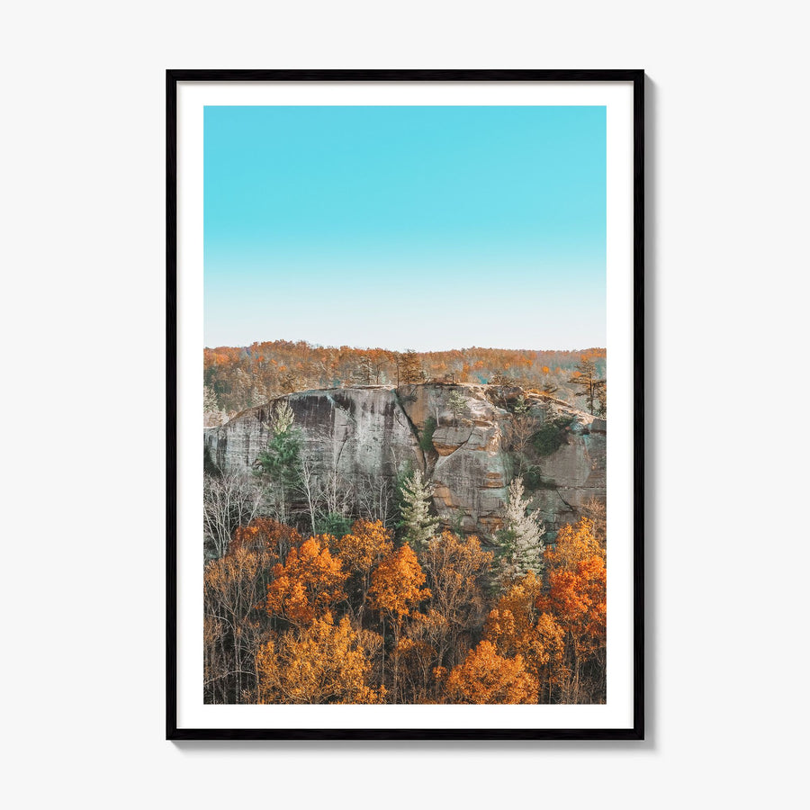 Kentucky Photo No 3 Poster, framed poster mockup, white border
