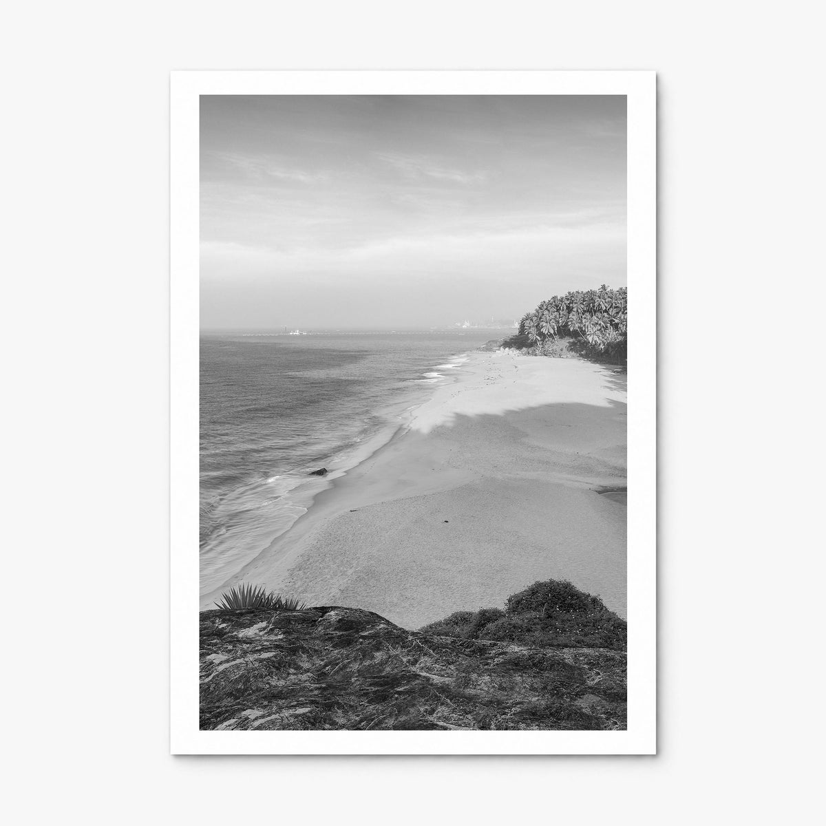 Kerala Photo Poster, print only (unframed), white border