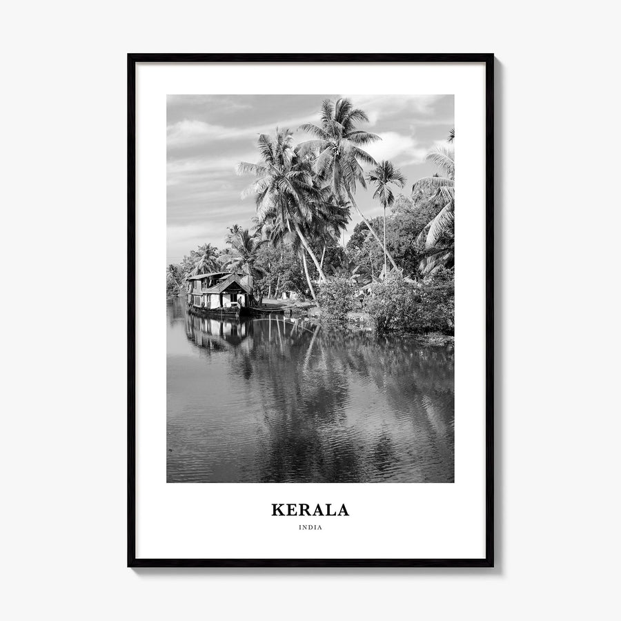 Kerala Classic Poster, framed poster mockup