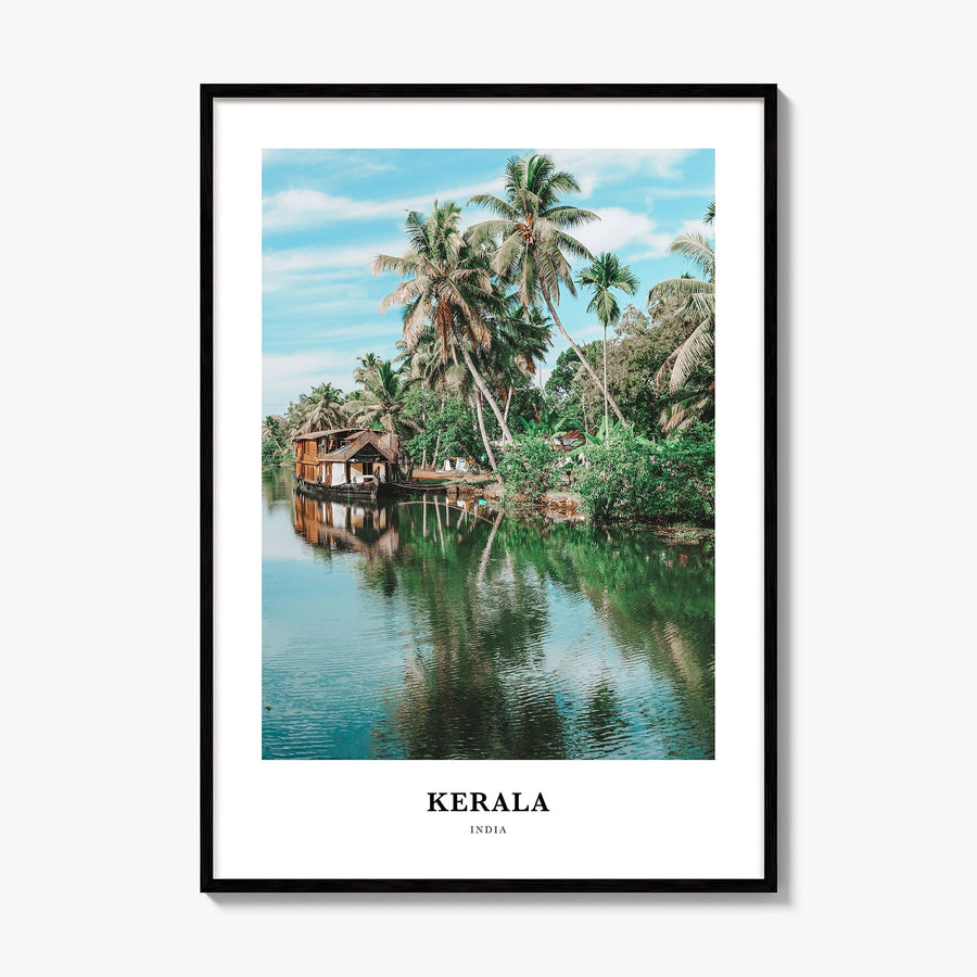 Kerala Classic Poster, framed poster mockup