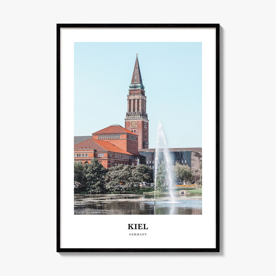 Kiel Classic Poster, framed poster mockup