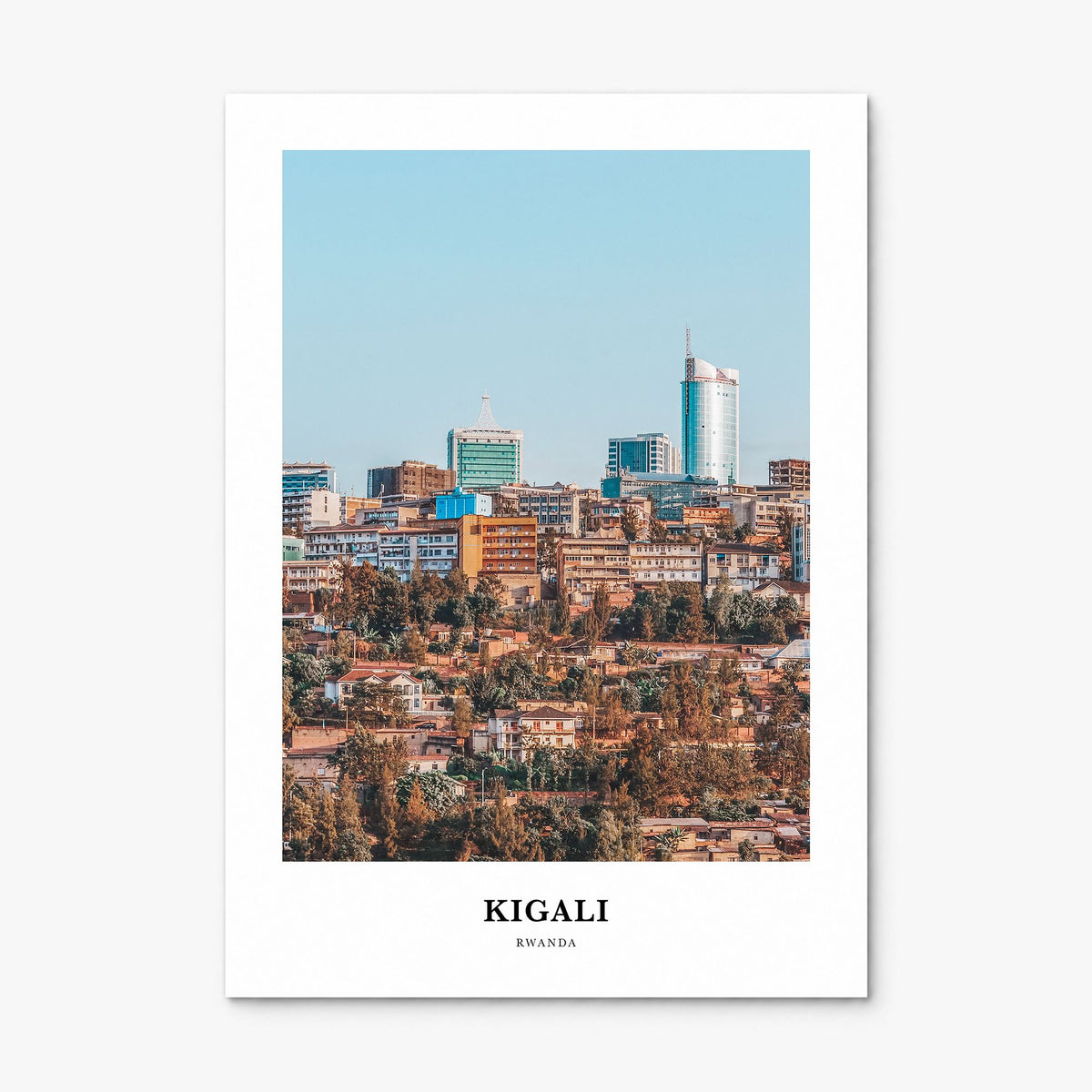 Kigali Classic Poster, print only (unframed)
