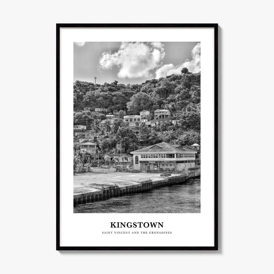 Kingstown Classic Poster, framed poster mockup