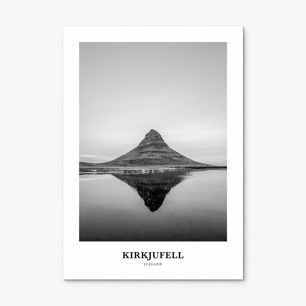 Kirkjufell Classic Poster, print only (unframed)