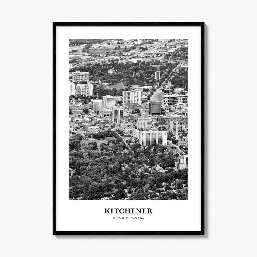 Kitchener Classic Poster, framed poster mockup