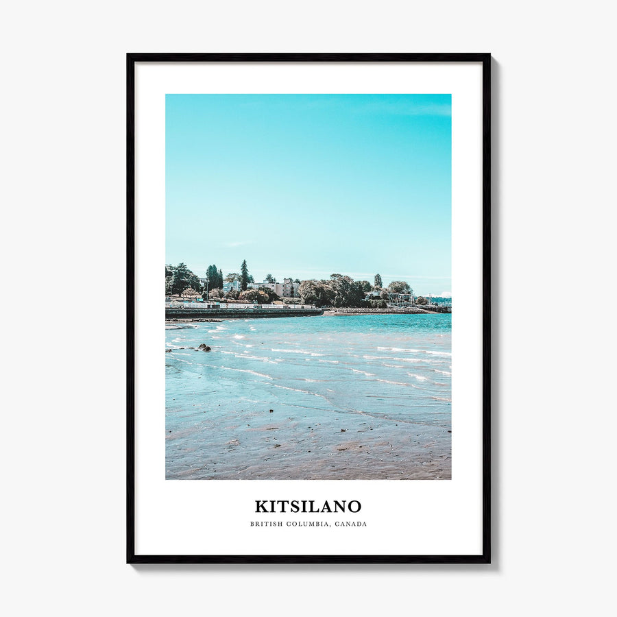 Kitsilano Classic Poster, framed poster mockup