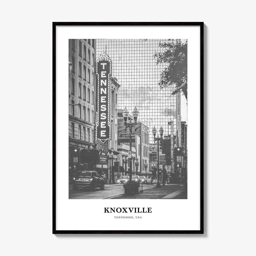 Knoxville Classic No 1 Poster, framed poster mockup