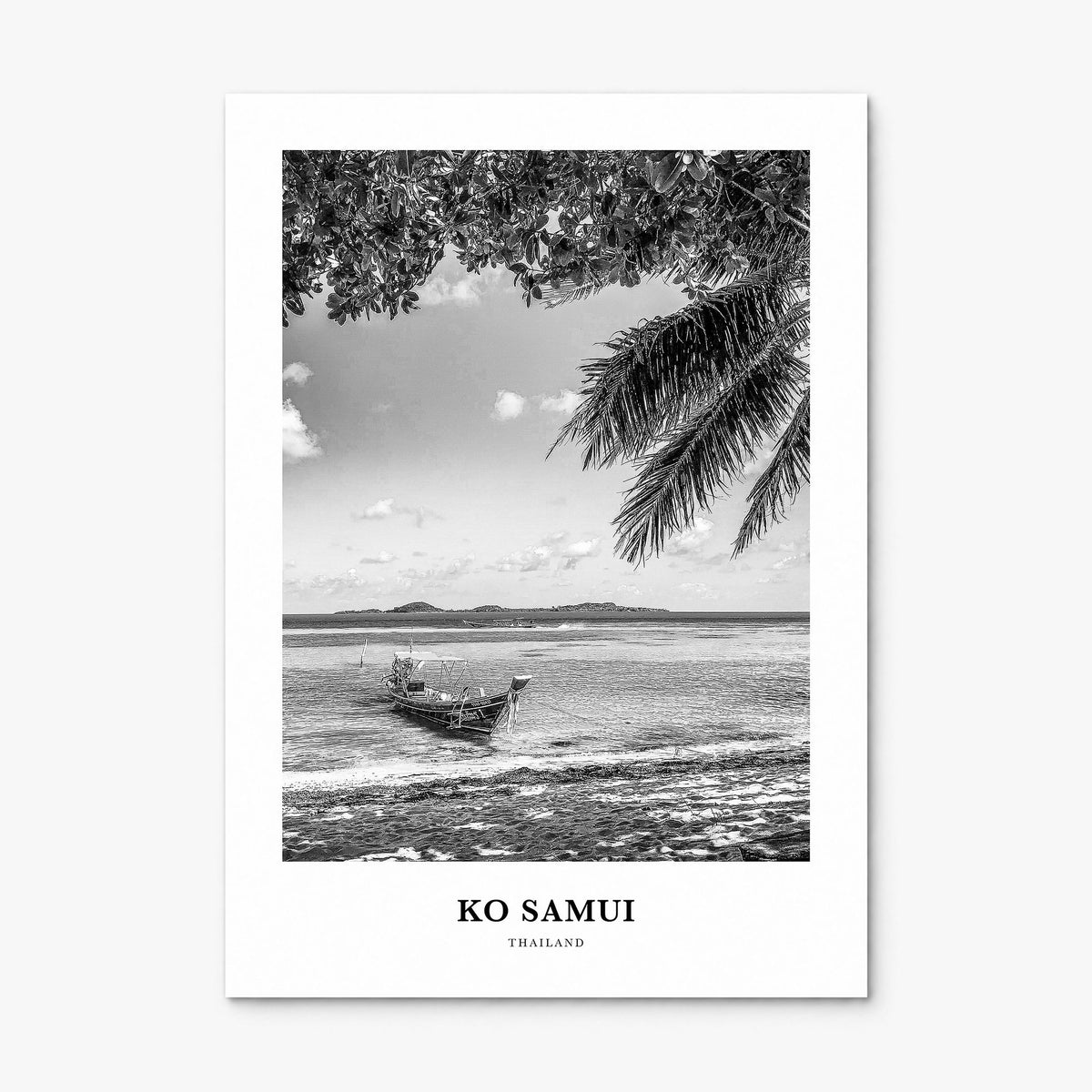 Ko Samui Classic Poster, print only (unframed)