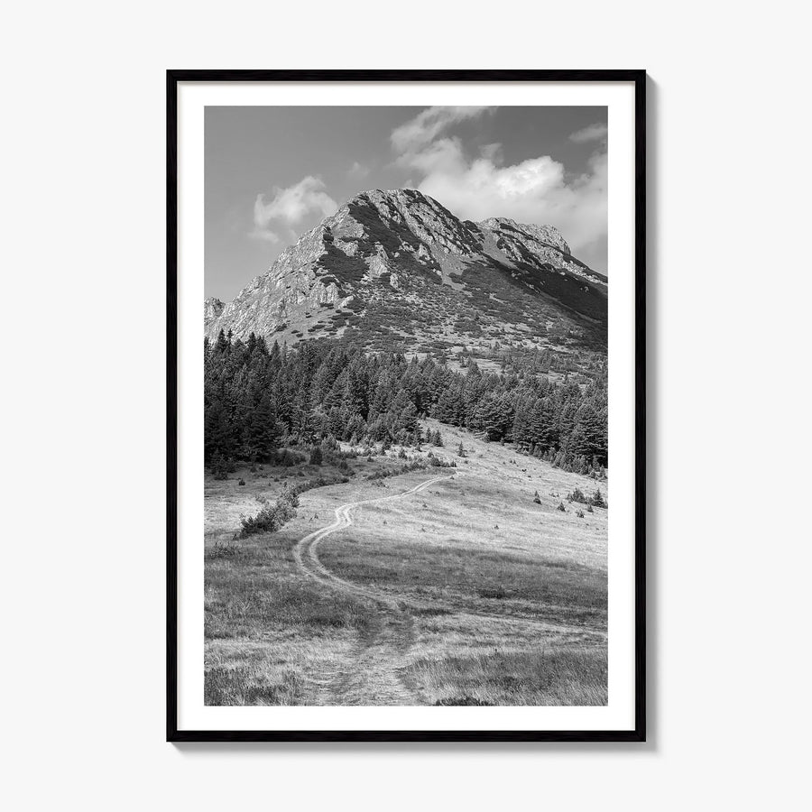 Kosovo Photo Poster, framed poster mockup, white border