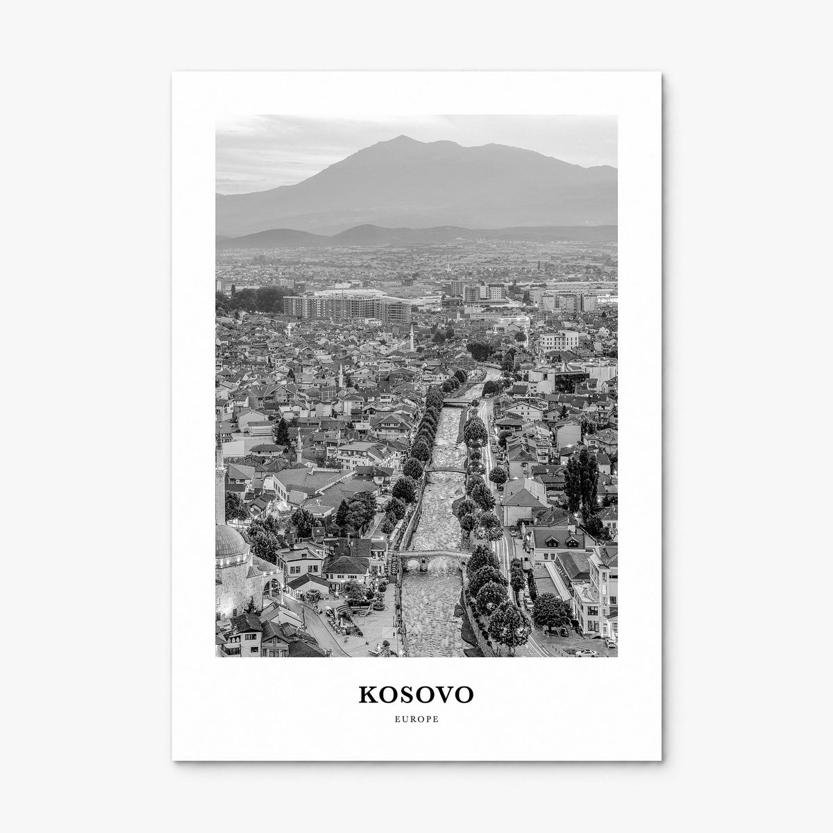 Kosovo Classic Poster, print only (unframed)
