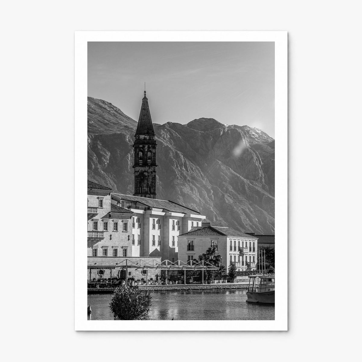 Kotor Photo Poster, print only (unframed), white border