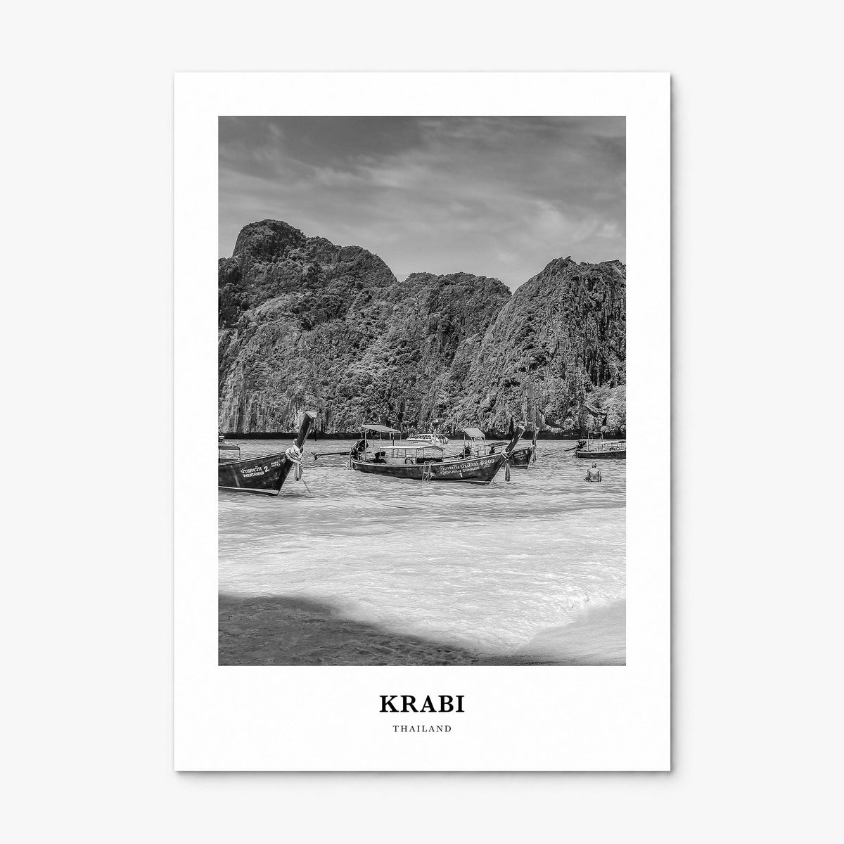 Krabi Classic Poster, print only (unframed)