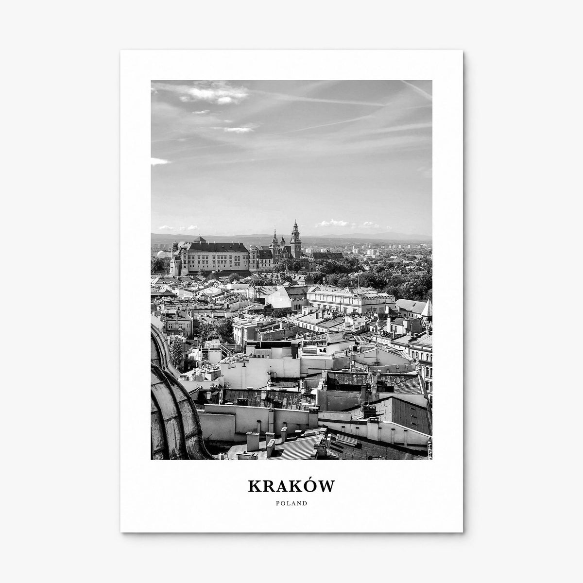 Kraków Classic Poster, print only (unframed)
