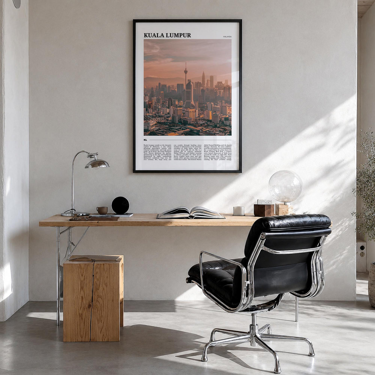 Kuala Lumpur Travel Poster
