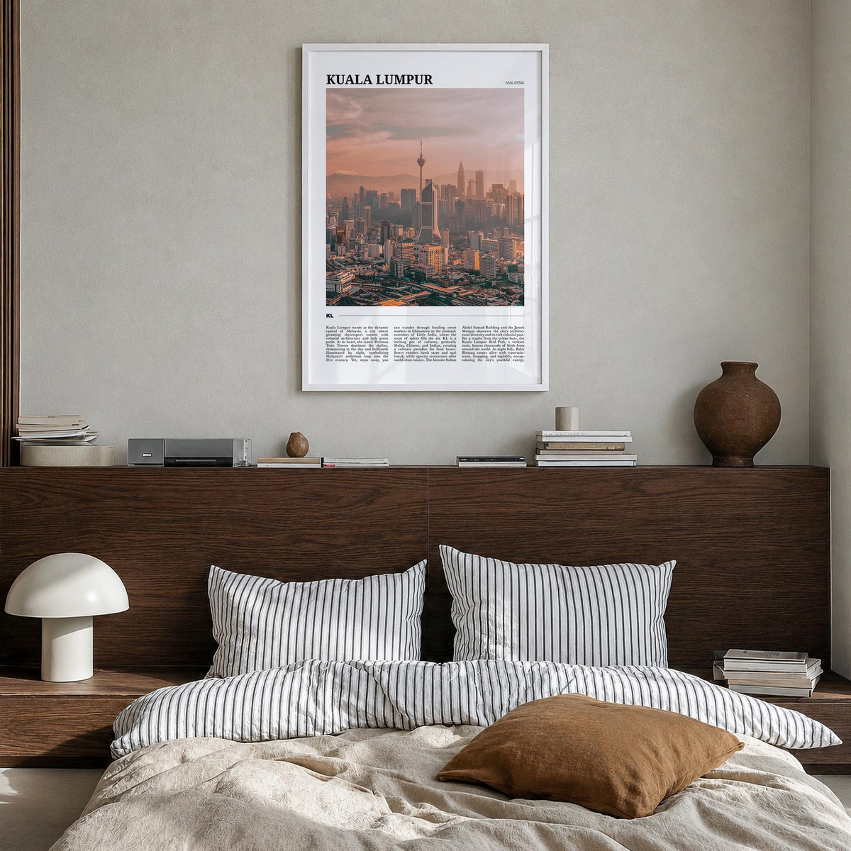 Kuala Lumpur Travel Poster