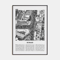 Kumasi Poster None / 8x12 in Nbourhood Travel B&W Poster