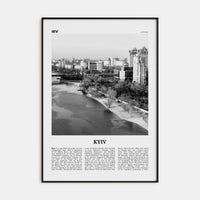 Kyiv No 4 Poster None / 8x12 in Nbourhood Travel B&W Poster