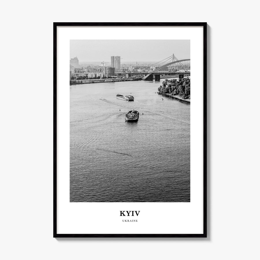 Kyiv Classic No 1 Poster, framed poster mockup