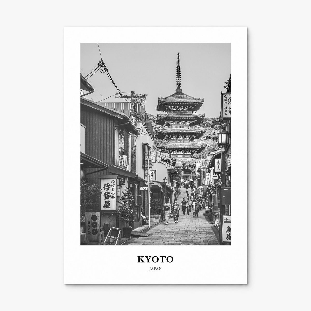 Kyoto Classic No 2 Poster, print only (unframed)