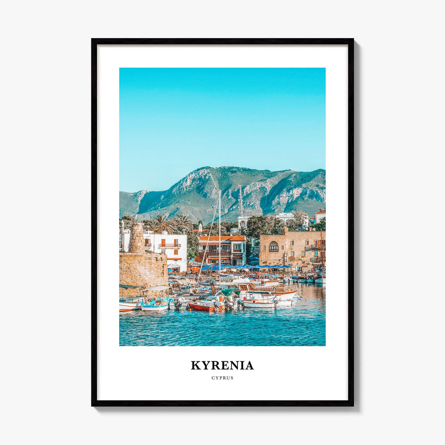 Kyrenia Classic No 1 Poster, framed poster mockup