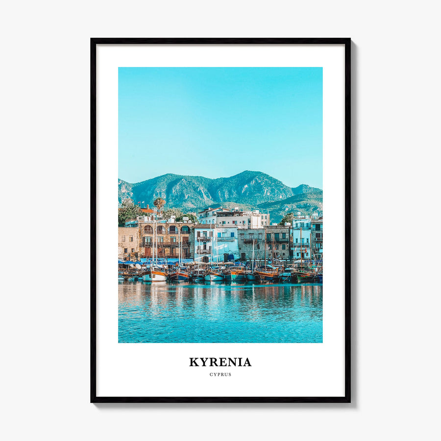 Kyrenia Classic No 2 Poster, framed poster mockup