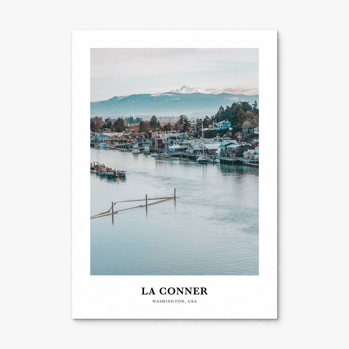 La Conner Classic Poster, print only (unframed)