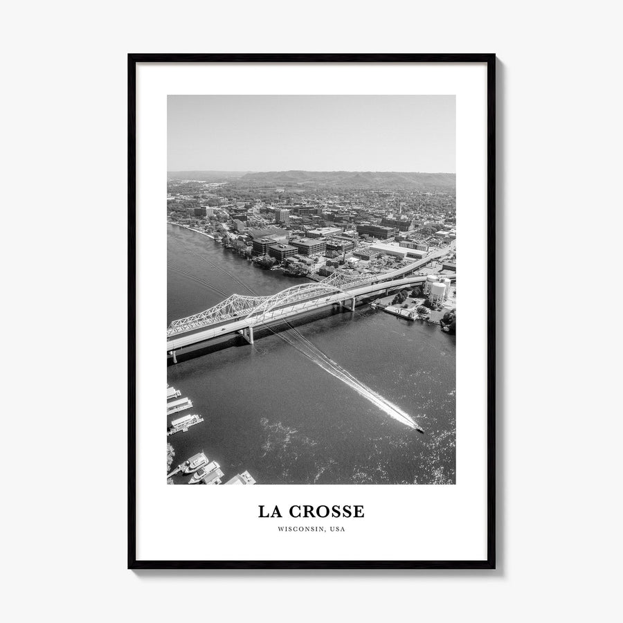 La Crosse Classic Poster, framed poster mockup